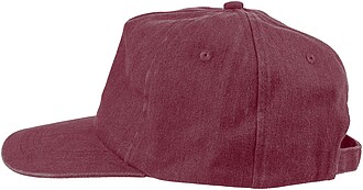 Cotton (240 gsm) cap, burgundy