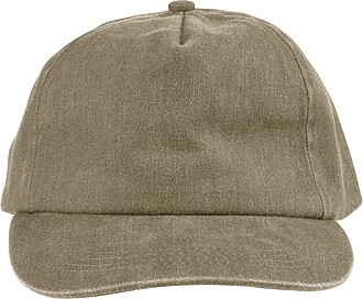 Cotton (240 gsm) cap, khaki