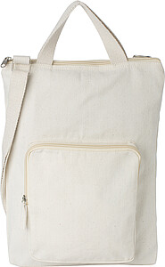 Cotton (340 g/m2) laptop bag Iker