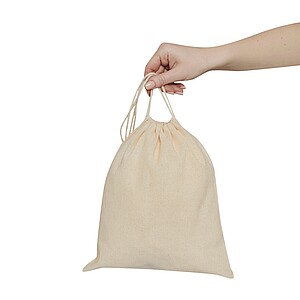 Cotton bag, beige