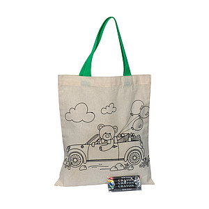 Cotton bag for coloring