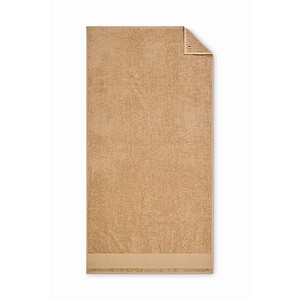 Cotton bath towel, rope