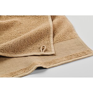 Cotton bath towel, rope