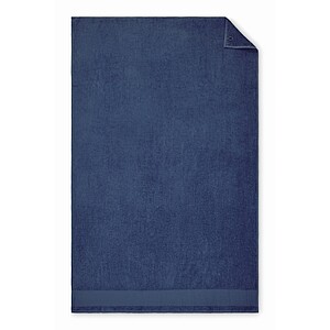 Cotton bath towel, royal blue