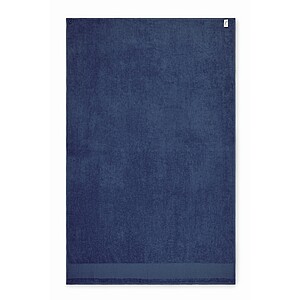 Cotton bath towel, royal blue