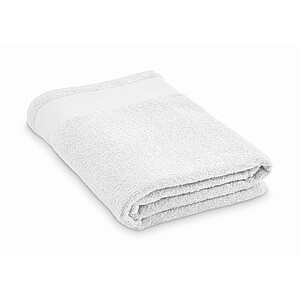Cotton bath towel, white