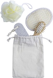 Cotton bathing set Jean, khaki