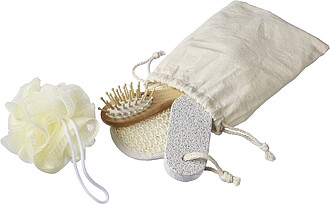 Cotton bathing set Jean, khaki