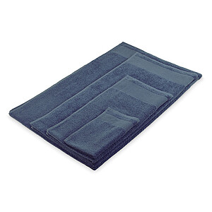Cotton guest towel, blue