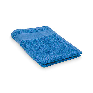 Cotton guest towel, royal blue