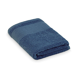 Cotton hand towel, blue