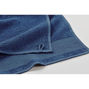 Cotton hand towel, blue