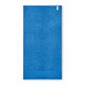 Cotton hand towel, royal blue