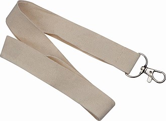 Cotton lanyard