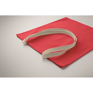 Cotton shopping bag, red