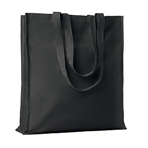 Cotton shopping bag w/ gusset