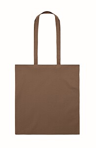 Cotton shopping bag with long handles