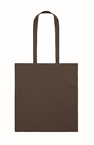 Cotton shopping bag with long handles