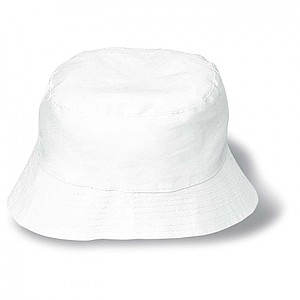 Cotton sun hat, white
