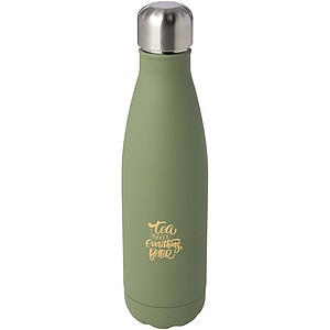 Cove 500 ml RCS certified recycled stainless steel vacuum insulated bottle 