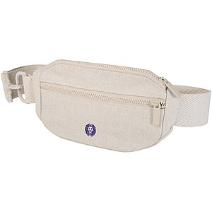 Crescent 500 g/m2 Aware™ recycled crossbody bag, oatmeal