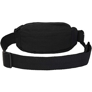 Crescent 500 g/m2 Aware™ recycled crossbody bag, solid black