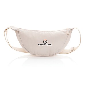 Crescent AWARE™ RPET half moon sling bag, beige