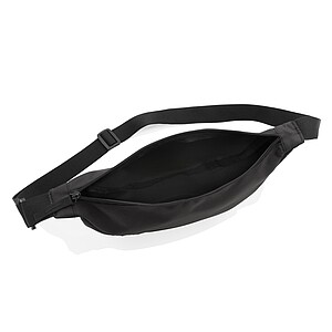 Crescent AWARE™ RPET half moon sling bag, black
