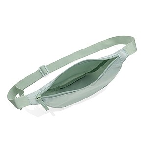 Crescent AWARE™ RPET half moon sling bag, iceberg green