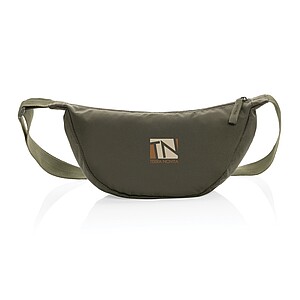 Crescent AWARE™ RPET half moon sling bag, khaki