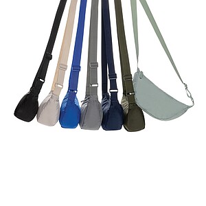 Crescent AWARE™ RPET half moon sling bag, khaki