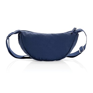 Crescent AWARE™ RPET half moon sling bag, navy