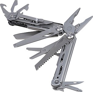 CrisMa 15-piece multitool, grey