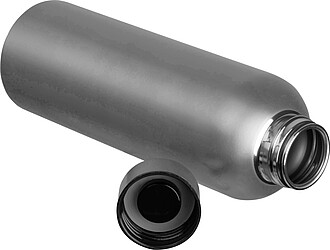 CrisMa stainless steel drinking bottle, 700ml, grey