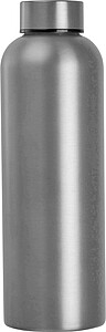 CrisMa stainless steel drinking bottle, 700ml, grey