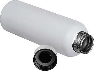 CrisMa stainless steel drinking bottle, 700ml, white