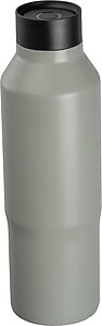 CrisMa vacuum stainless steel drinking bottle, 600ml, grey