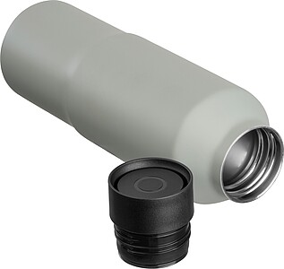 CrisMa vacuum stainless steel drinking bottle, 600ml, grey