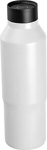 CrisMa vacuum stainless steel drinking bottle, 600ml, white