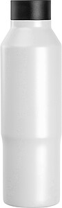 CrisMa vacuum stainless steel drinking bottle, 600ml, white