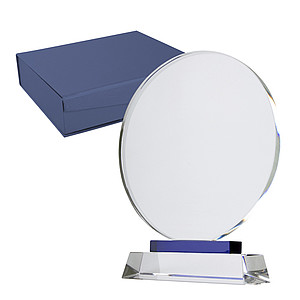 crystal trophy