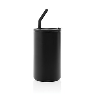 Cube RCS certified recycled steel mug 800ml, black