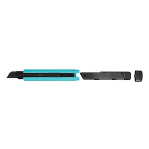 Cutter knife, turquoise