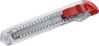 Cutter with removable blade, red