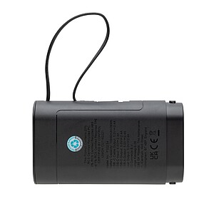 CycleCell 10,000 mah removable battery powerbank, black