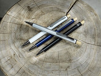 Cyrus recycled aluminium ballpoint pen