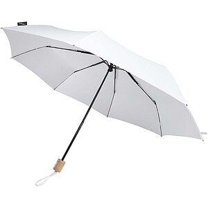 Dane 21" RPET umbrella, white