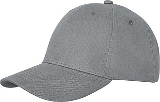 Davis 6 panel cap, grey