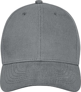 Davis 6 panel cap, grey