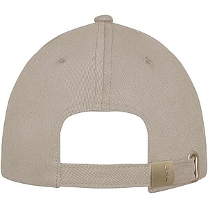 Davis 6 panel cap, oatmeal